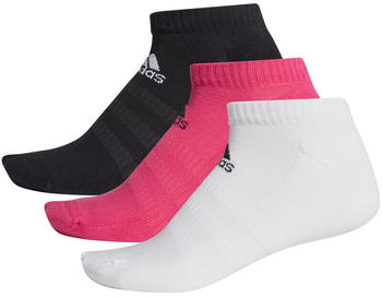 Adidas Cushioned Low-Cut Socks 3 Pairs real magenta/black/white