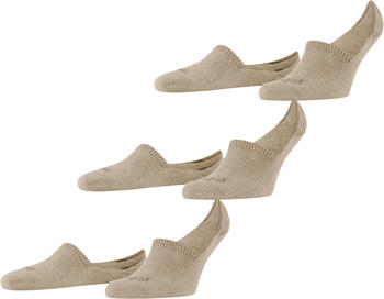 Falke Step High Cut 3-Pack Herren-F&uuml;&szlig;linge (13092) sand melange