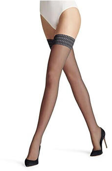 Falke Pure Matt 20 DEN Damen-Stay-Ups (43121) marine
