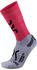 UYN Run Compression Fly Woman Runningsocks anthracite/coral fluo