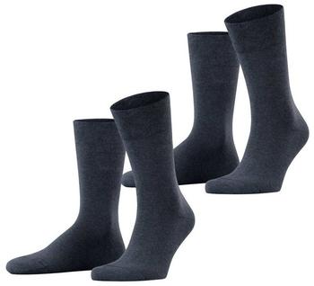 Esprit Socks Basic Easy 2-Pack navy mel. (17874)