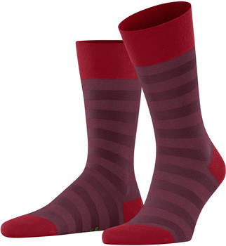 Falke Sensitive Mapped Line Herren-Socken (12438) passion
