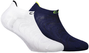 CMP Socks Ultralight Bipack (3I96877) bianco/b.blue