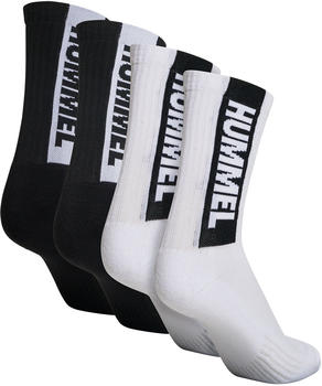 Hummel Legacy Core 4-Pack Socks Mix (213256) white/black