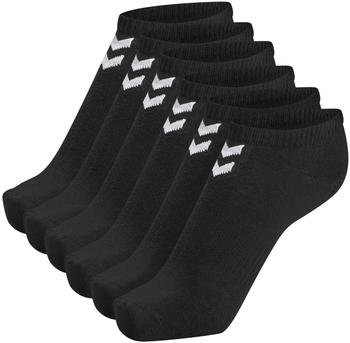 Hummel Chevron 6-Pack Ankle Socks (213250) black
