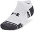 Under Armour UA Performance Tech 3-Pack No Show Socks (1379503) white
