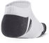 Under Armour UA Performance Tech 3-Pack No Show Socks (1379503) white