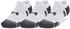 Under Armour UA Performance Tech 3-Pack No Show Socks (1379503) white