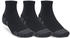 Under Armour UA Performance Tech 3-Pack Quarter Socks (1379510) black