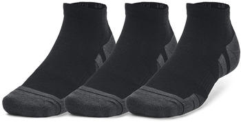 Under Armour UA Performance Tech 3-Pack Low Cut Socks (1379504) black