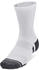 Under Armour UA Performance Cotton 3-Pack Mid-Crew Socks (1379530) white