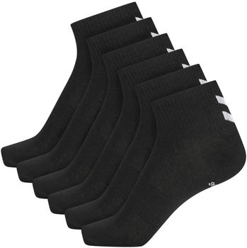 Hummel Chevron 6-Pack Mid Cut Socks (213252) black