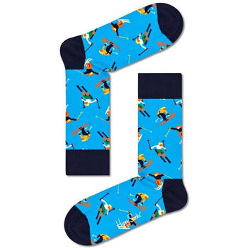 Happy Socks Skiing Socks (SKI01) light blue