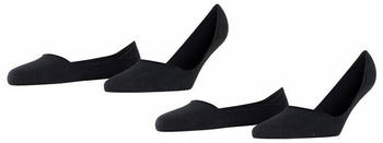Esprit 2-Pack Füßlinge Anti-Slip-System (18588) schwarz