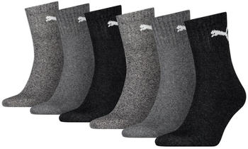 Puma PUMA Kurze Crew-Socken im 6er-Pack (935638) grey combo