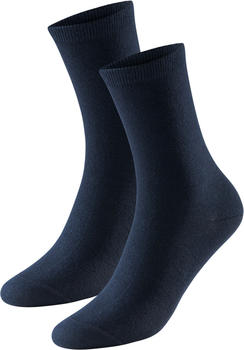 Schiesser 2-Pack 95 Organic Cotton Damensocken (178477) nachtblau