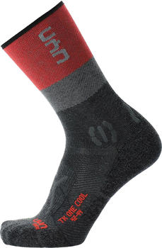 UYN Woman Trekking One Cool Socks anthracite/red
