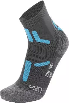 UYN Woman Trekking 2IN Socks anthracite/turquoise