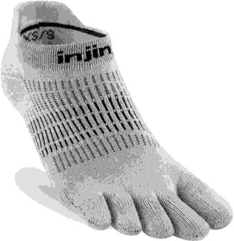 Injinji Women's Run Lightweight No-Show Gray