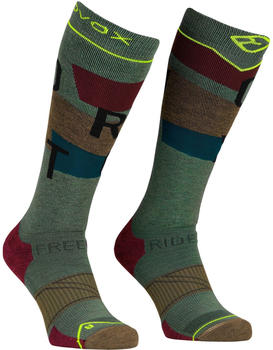 Ortovox Freeride Long Cozy Socks M wild herbs