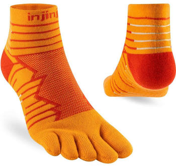 Injinji Ultra Run Mini-Crew Desert Orange