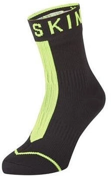 SealSkinz Allwetter Wasserdichte Socken Hydrostop knöchellang schwarz