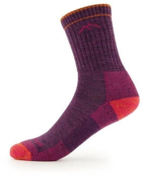 Darn Tough Hiker Micro Crew Midweight Wandersocken lila heather