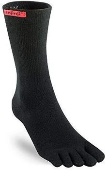 Injinji Sport Original Weight Crew Multifunktionssocken schwarz