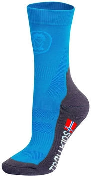 Trollkids Trekking Mid Cut Socks II blau blue