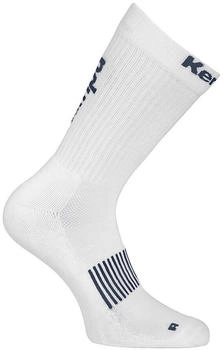 Kempa Logo Classic Socken weiss