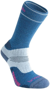 Bridgedale HIKE Damen Midweight Merino Performance Boot Muster blau himmelblau