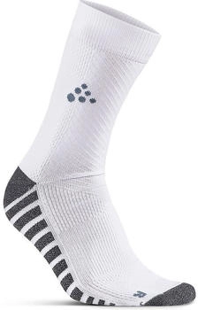Craft Anti Slip Mid Gripsocken weiß