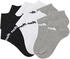 Bench Sportrsocken grau schwarz weiß