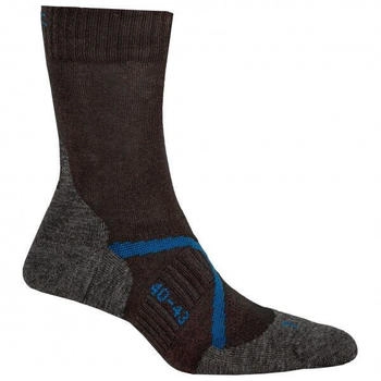 P.A.C. TR Trekking Merino Light Wandersocken anthrazit navy