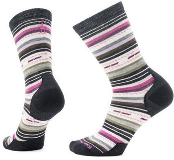 Smartwool Everyday Margarita Crew Multifunktionssocken grau weiß