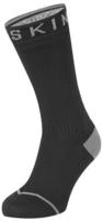 SealSkinz 2019088740, SealSkinz Socken Briston schwarz grau Gr S