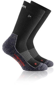 Rohner Compression Trek Light L R Wandersocken schwarz