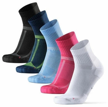 Danish Endurance Basicsocken Long Distance 5-Paar rutschfest multicolor