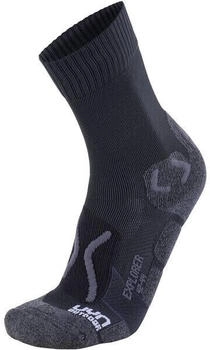 UYN UYN TREKKING OUTDOOR EXPLORER Trekkingsocken schwarz anthrazit
