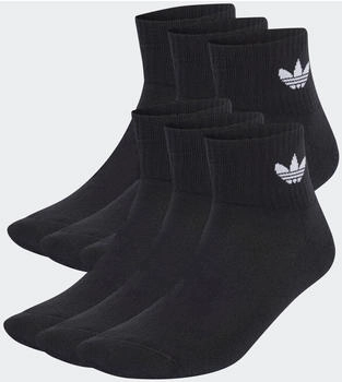 Adidas Mid Ankle Socken Paar schwarz