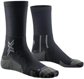 X-Socks Run Perform Crew Laufsocken schwarz anthrazit