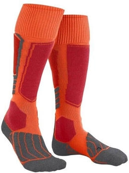 Falke SK1 Kniestr&uuml;mpfe flash orange