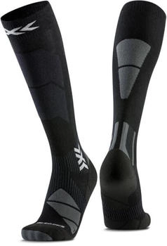 X-Socks Ski Perform Merino OTC Skisocken schwarz grau
