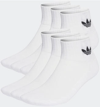 Adidas Mid Ankle Socken Paar weiß