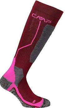 CMP Ski Socken Wool 3I49377-40CF burgund pink