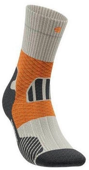 Bauerfeind Trail Run Mid Cut Socken gravel chalk