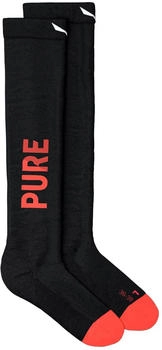 Salewa Sella Pure Mountain Alpine Merino Socke schwarz