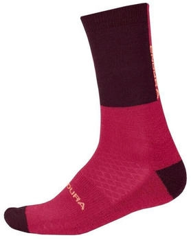 Endura Baabaa Merino Wintersocken aubergine