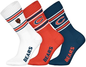 NFL 3er-Pack Crew Socken WHT ORG NNY