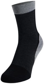 Odlo The Performance Wool Crew Socken schwarz grau